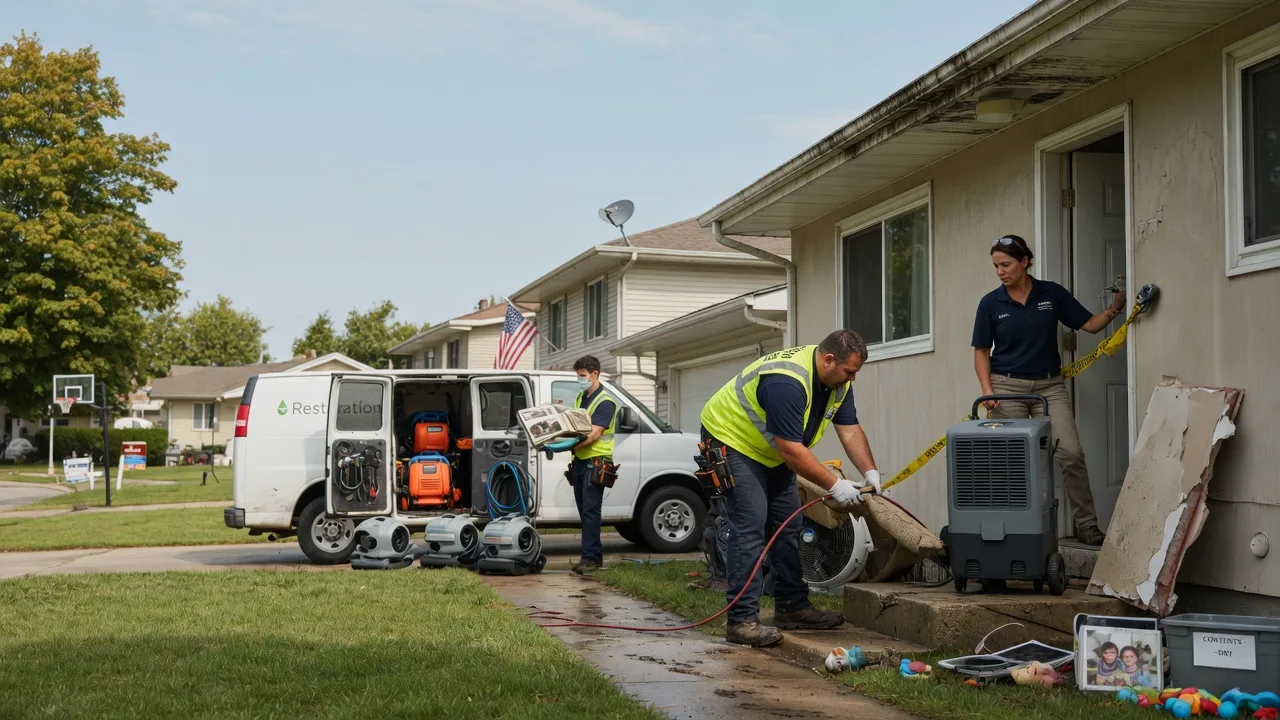Water Damage Restoration in Custer, WI near me